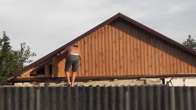 ФРОНТОН ДЛЯ КРЫШИ СВОИМИ РУКАМИ смотреть онлайн