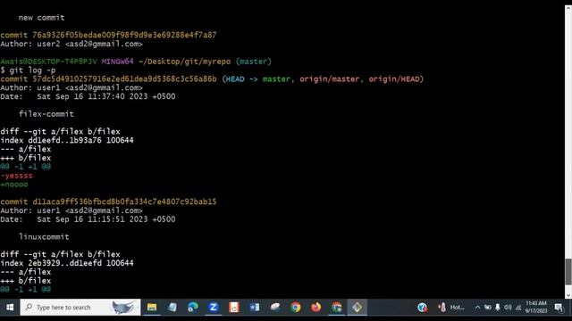 Git log | View Git commits in different ways смотреть онлайн