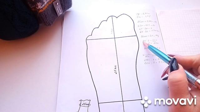 Как я рассчитываю носки. Какие Мерки снять. Теория смотреть онлайн