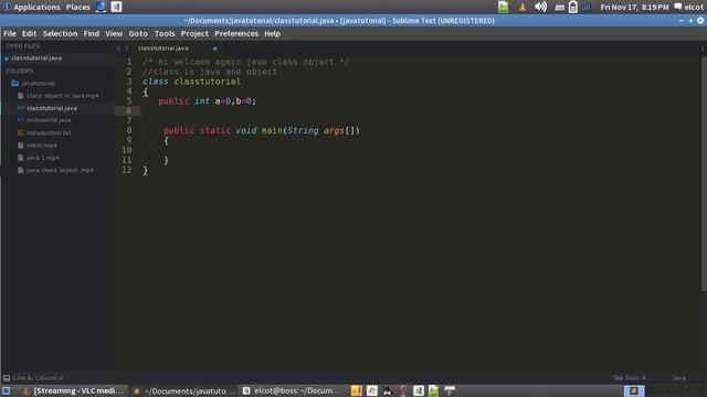 Class and object example and definition in java with English and tamil смотреть онлайн