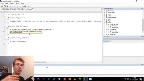 HOW TO QUICKLY MAKE A 1ST PERSON FMV GAME | Adventure Game Studio Quick Tutorial #2