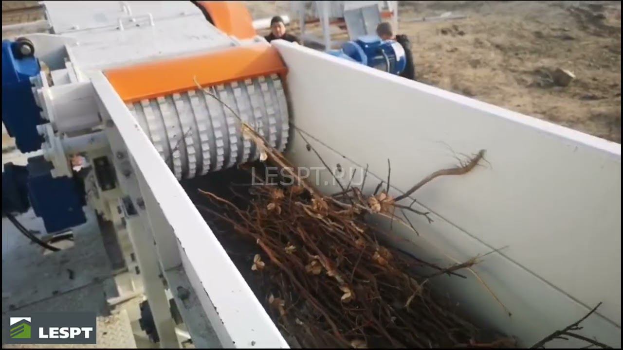 Участок дробления гузапаи для ДСП