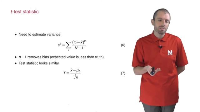 Statistical Tests: Student's t-test смотреть онлайн