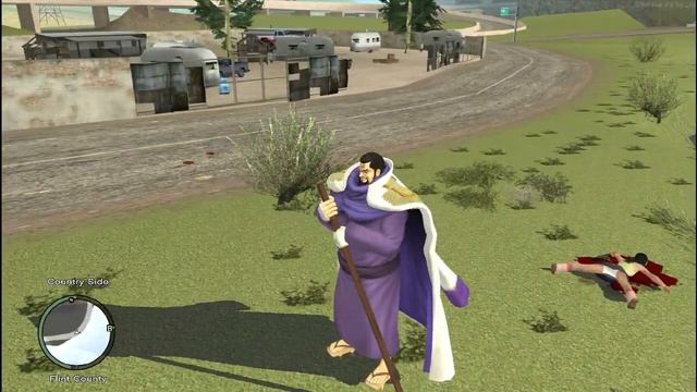 Admiral Fujitora Issho "Zushi Zushi no Mi" Devil Fruit Power || GTA ONE PIECE смотреть онлайн