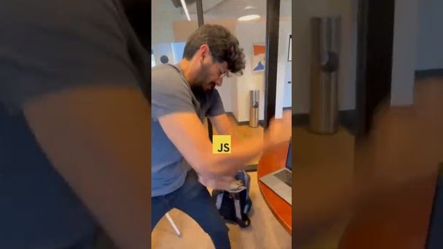 When a Javascript developer discovers React for the first time... смотреть онлайн