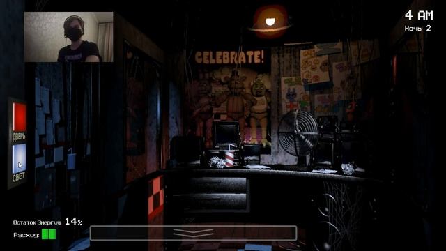 FNAF 1 Прохождение #1 Заяц Подписчик и Медведь Боксёр смотреть онлайн