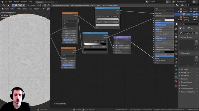 Procedural Scratched Metal (Blender Tutorial) смотреть онлайн