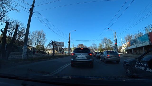 Крым. Самоизоляция. Еду на работу. Разломали мост. смотреть онлайн