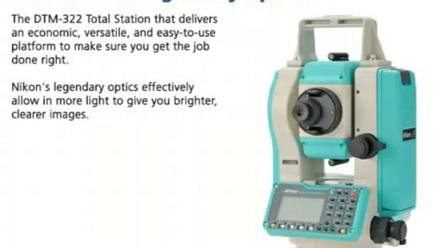 082119953499 Jual Total Station Nikon DTM-322+ смотреть онлайн