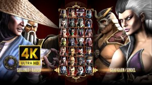 Игра за Shujinko & Raiden в Mortal Kombat Komplete Edition на PC Expert в 4K
