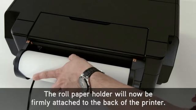 Epson SureColor P600 - Loading Roll Paper смотреть онлайн