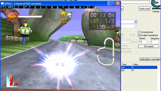 Chocobo Racing cheat смотреть онлайн