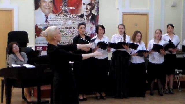 Хор Червона калина НПУ ім. М.П.Драгоманова Інституту мистецтв Державний іспит з диригування. смотреть онлайн