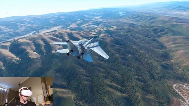 Taking the F-14 TOMCAT out for a SPIN on the Quest 2 - Its MARVELOUS! // Oculus Quest 2 смотреть онлайн