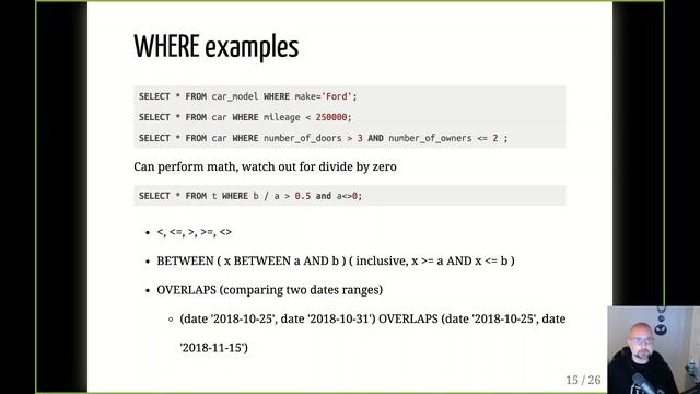 VCU - INFO 610 - Week 6 - Aggregates, Materialized Views, WHERE, INSERT, UPDATE, DELETE смотреть онлайн