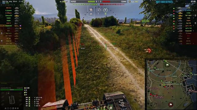 Вот как играть на арте ? 7600+ dmg Conqueror GC ? World of Tanks карта Рыбацкая бухта смотреть онлайн