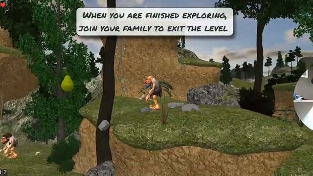 Caveman World: Mountains of Unga Boonga (дикарская дичь с ягодами и динозаврами) смотреть онлайн