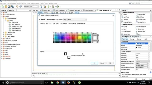 Display data from SQL database into jtable using Java смотреть онлайн