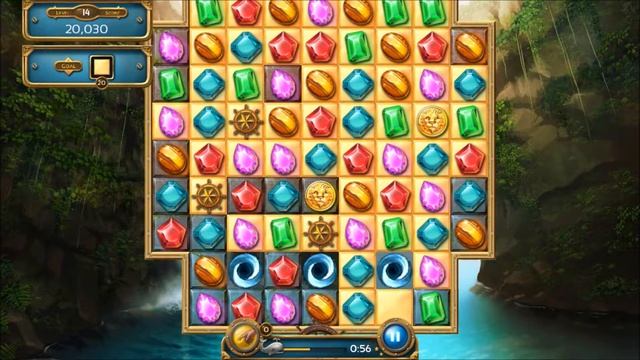 Jewel Quest - Seven Seas - Level 14 смотреть онлайн