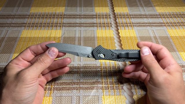 Обзор моего ножа Benchmade 940-1 Carbon S90v