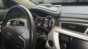 Geely Atlas с аналоговый панелью сброс сервисного пробега!(делаем быстро)