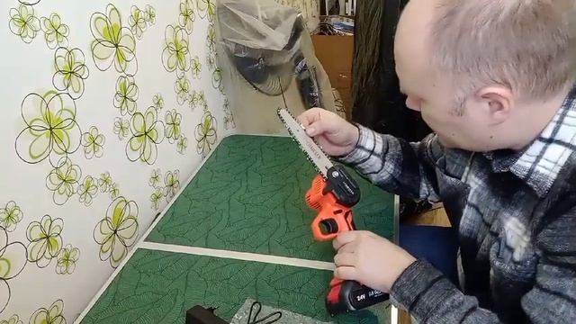 Садовая электропила смотреть онлайн