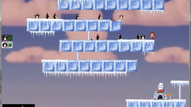 Pingus -- Tutorial Island - 10 - Block a Rock смотреть онлайн