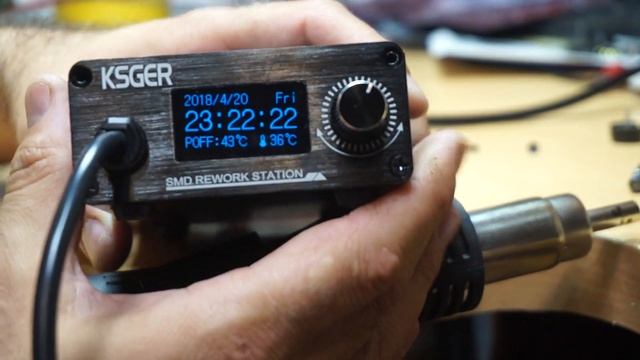 Паяльный фен Ksger 700 Вт обзор смотреть онлайн