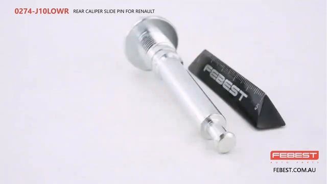 0274-J10LOWR REAR CALIPER SLIDE PIN FOR RENAULT смотреть онлайн