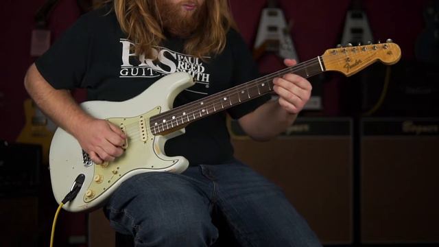 SOLD - Fender Stratocaster Master Design Dale Wilson 1965 Relic Sonic Blue #CZ536110 смотреть онлайн
