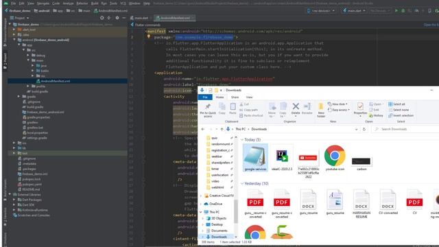 How To Integrate Firebase Into Flutter App. | Cloud Firestore | Flutter Tutorial смотреть онлайн