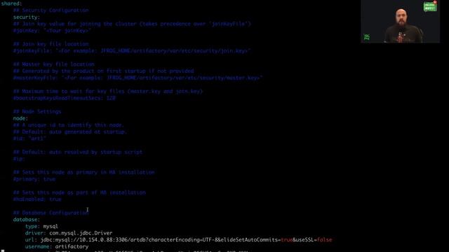 How to configure an external DB to work with JFrog Artifactory? смотреть онлайн