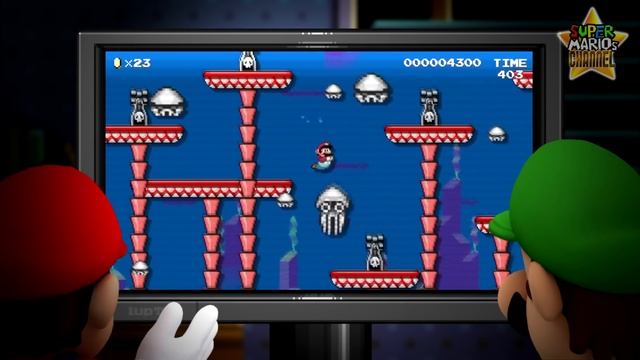 SMC: Mario & Luigi React to Mario Maker 'Game Awards' Trailer! смотреть онлайн