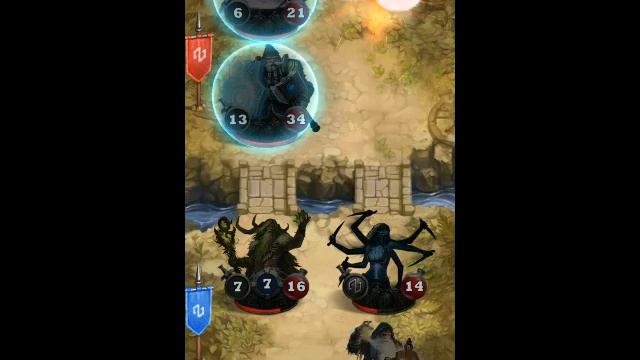 Card Heroes - (Пустыня Ветров) прохождение Древнего Защитника на 2 звезды смотреть онлайн