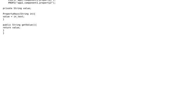 Is it a good programming practice to store java properties keys in ENUM for validation once... смотреть онлайн