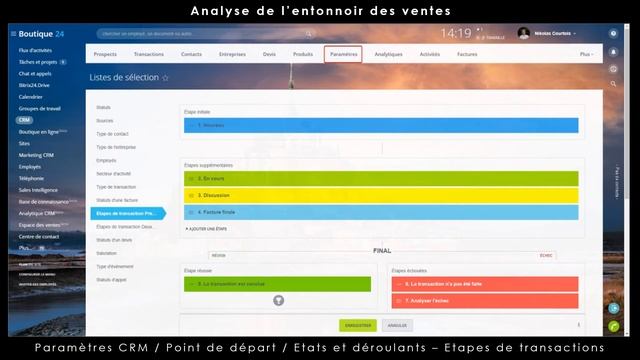 CRM_Pipelines des transactions dans Bitrix24 смотреть онлайн