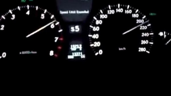 LEXUS LS460L TOP SPEED