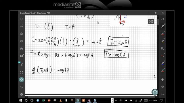 Precession of a top due to a weak force смотреть онлайн