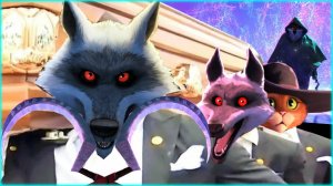 Wolf vs Puss in Boots - Coffin Dance Song (Cover)