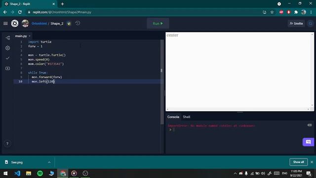 How to create cool shapes in Turtle | Turtle Python | Part-2 | Code Coffeee смотреть онлайн