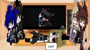 FNAF 1 react to labyrinth//cringe//FNAF