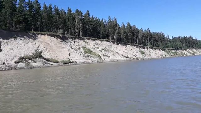 Река Обь. Протока Федуловская. смотреть онлайн