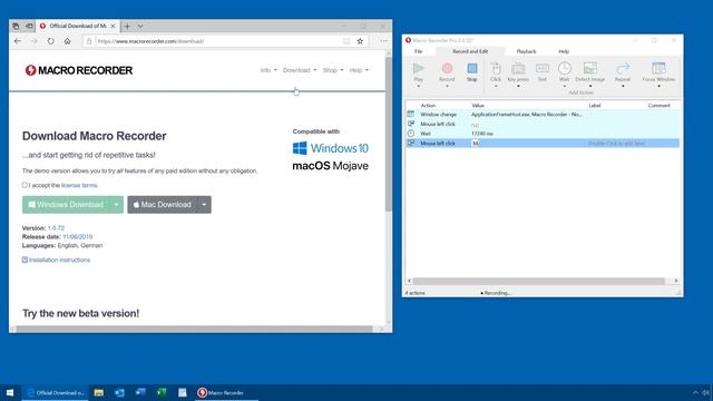 Macro Recorder  - Smart Record
