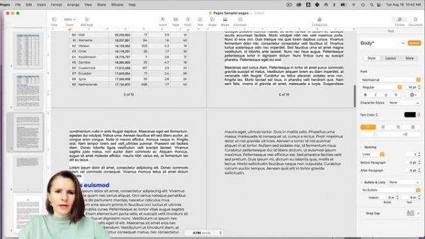 Remove Background Color From Text in Pages (Why my text has white background?)