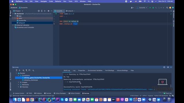 Docker | دوكر : How to pass arguments to shell script in dockerfile through docker build смотреть онлайн