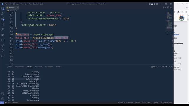 Automate Video Upload To YouTube With Python (And YouTube API) смотреть онлайн