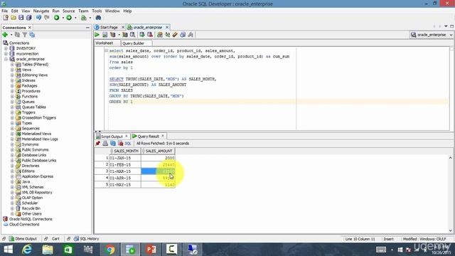 Advanced Sql Tutorial (015 Displaying Sales as a percentage of Total sales) смотреть онлайн