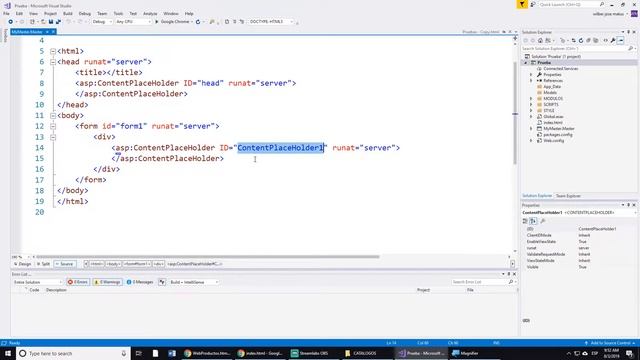 VS2017- Montar plantilla de HTML-CSS-JS en Visual Studio C# смотреть онлайн