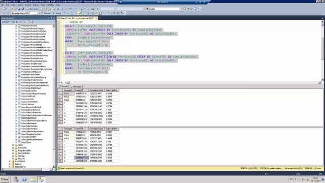 Использование Оконных функций в MS SQL Server 2012, часть 1 смотреть онлайн