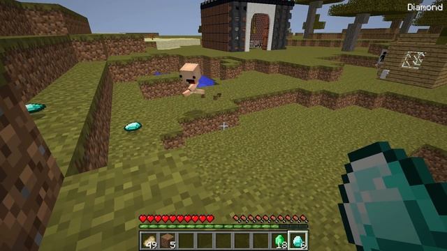 Как Сделать Портал в Мир ЗЕЛЕНОГО ЧЕЛОВЕКА в Майнкрафт ! Танцующий Инопланетянин Мультик Нуб и Про смотреть онлайн